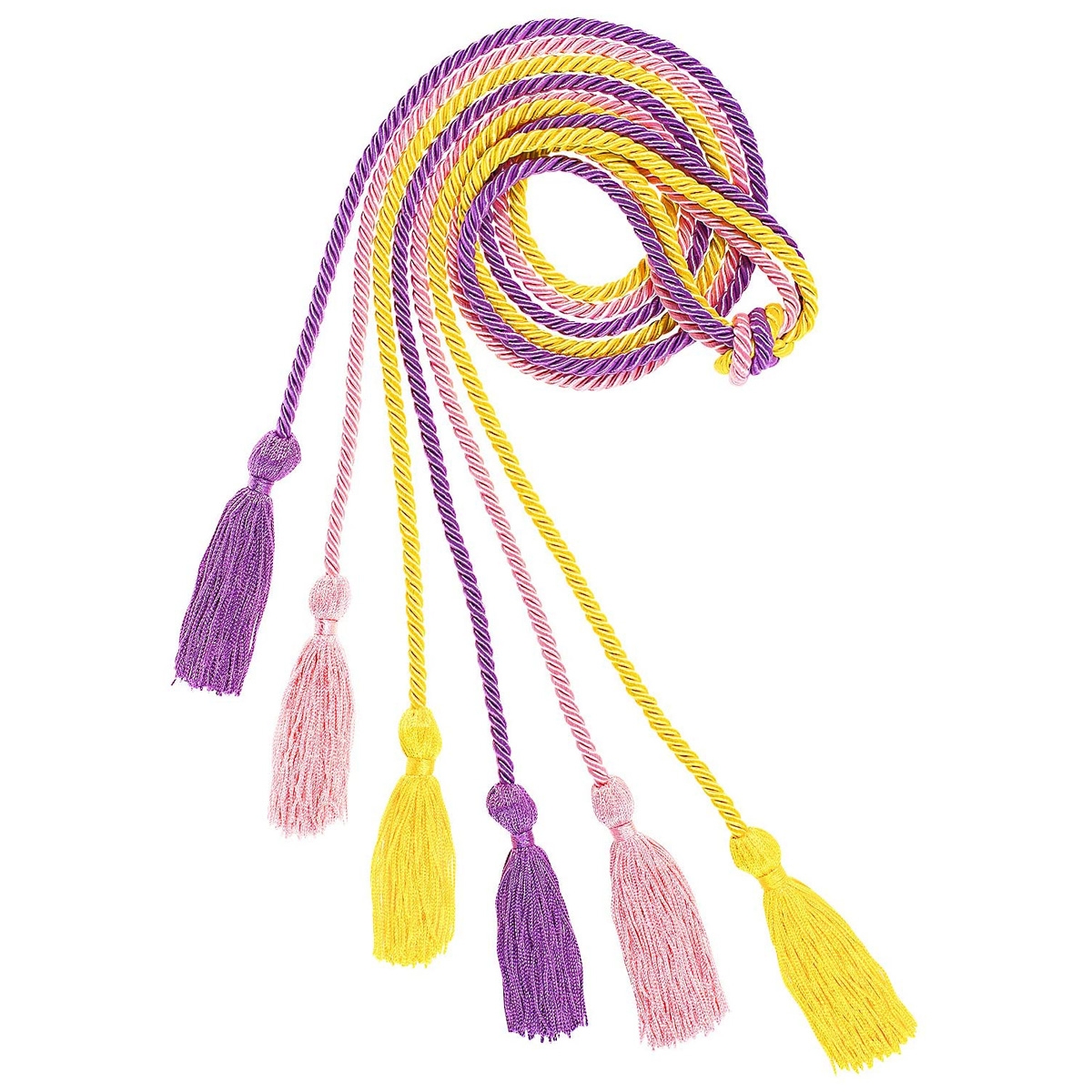 Honor Cords, Rayon Braided Honor Cords with Tassels for Grad Days and Graduates Photography 